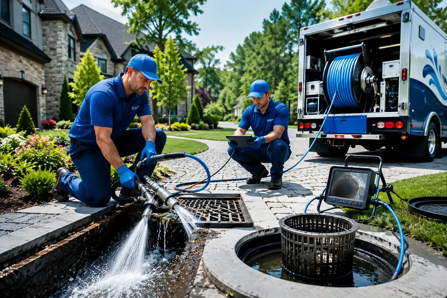 Local outdoor drain cleaning professionals in Burlington, OK